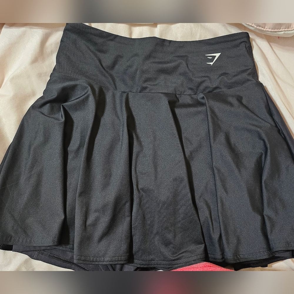 Black Athletic Skort